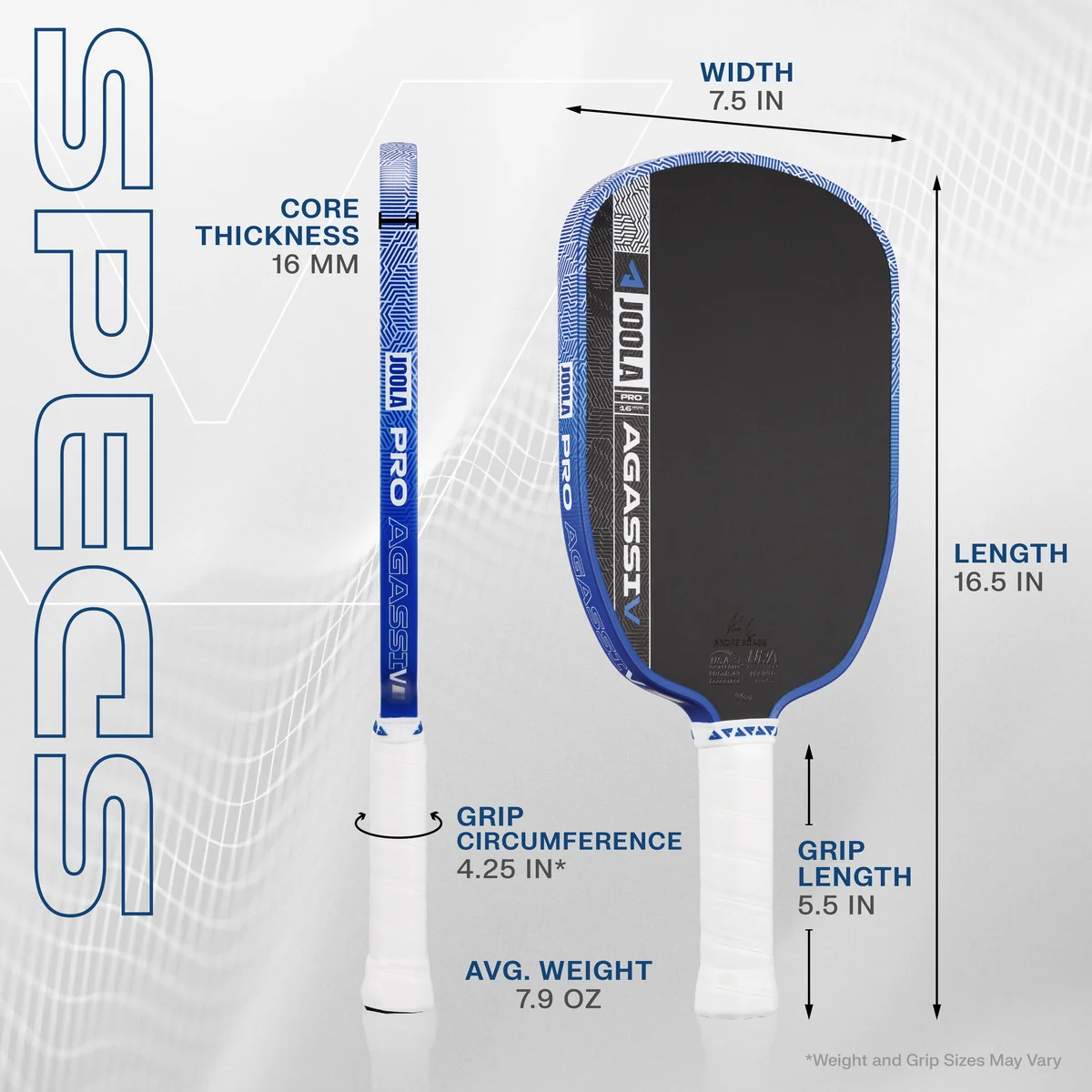 Agassi Pro V Pickleball Paddle